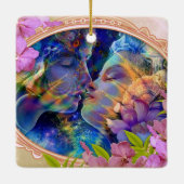 バレンタインデーお祝い セラミックオーナメント (裏面)