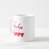 バレンタインデーかわいいパーソナライズされたマグカップ コーヒーマグカップ (正面左)