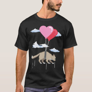 バレンタインデーかわいいペルシャ Tシャツ