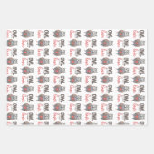 バレンタインデーかわいい ラッピングペーパーシート (正面2)