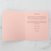 バレンタインデーが大好きな女性にロマンチック カード (内部)