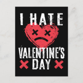 バレンタインデーが嫌い – アンチ – バレンタインデー ポストカード