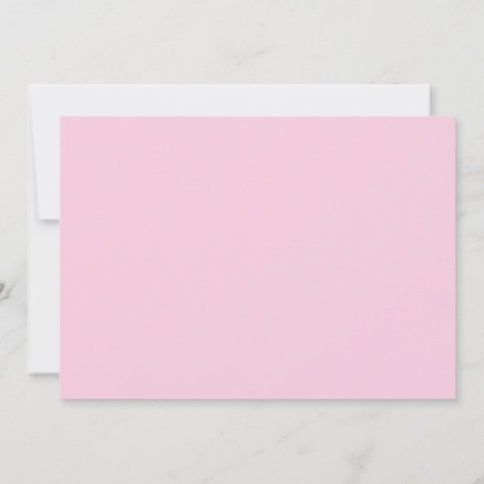 バレンタインデーが家族の写真を願う カード (裏面)