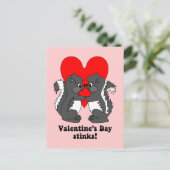 バレンタインデーが臭い シーズンポストカード (スタンド正面)