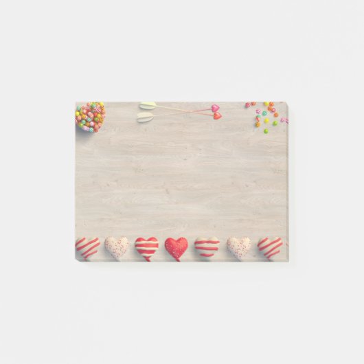 バレンタインデーがIT部門への記事を処理 ポストイット (正面)