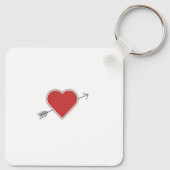 バレンタインデーだ！結婚して下さい！キーホルダー キーホルダー (裏面)