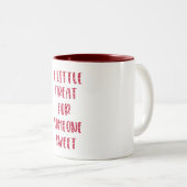 バレンタインデーちょっとおごり ツートーンマグカップ (正面右)