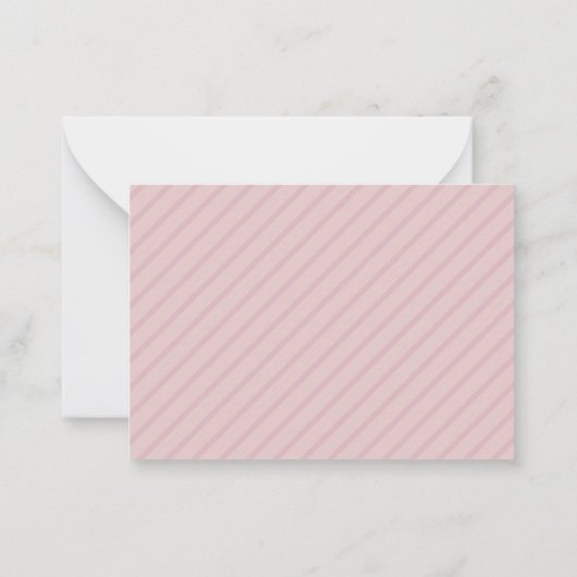 バレンタインデーで一番かっこいいネコ ノートカード (裏面)