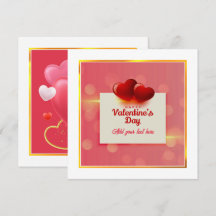 バレンタインデーと赤いハート I ロマンティックな愛