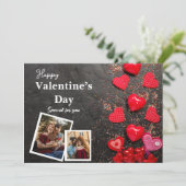 バレンタインデーにあなたの写真を添えて シーズンカード (スタンド正面)