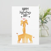 バレンタインデーにかわいいキリン·ラブカード シーズンカード (スタンド正面)