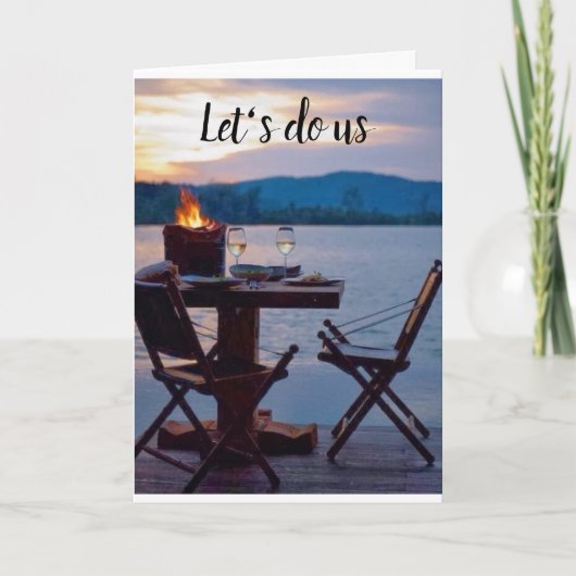 **バレンタインデーにできる限り居心地が良い** カード (正面)