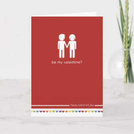 バレンタインデーになる シーズンカード