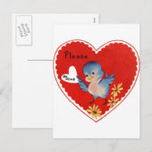 バレンタインデーには私のものになってください シーズンポストカード (正面/裏面)