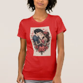 バレンタインデーにぴったりのギフト Tシャツ (正面)