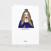 バレンタインデーにシングル？ヤバいっしょ！！ カード (裏面)