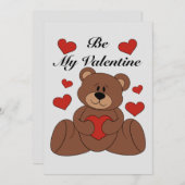 バレンタインデーにバレンタインカードを シーズンカード (正面/裏面)