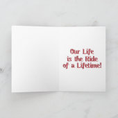 バレンタインデーにロマンチックなゴンドラに乗る シーズンカード (内部)