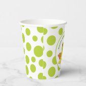 バレンタインデーに夢中になる赤い目の木のカエル 紙コップ (右)