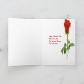 バレンタインデーに夫に シーズンカード (内部)