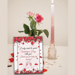 バレンタインデーに夫に シーズンカード