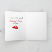 バレンタインデーに妻へ シーズンカード (内部)