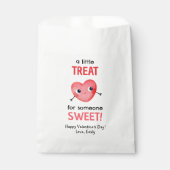 バレンタインデーに少しお祝い フェイバーバッグ (正面)
