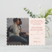 バレンタインデーに心に響く言葉 シーズンカード (スタンド正面)