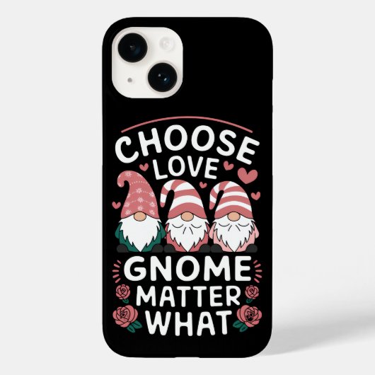 バレンタインデーに愛のノームを選ぼう Case-Mate iPhoneケース (裏面)