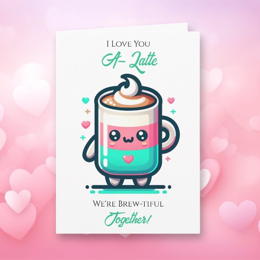 バレンタインデーに愛を込めて A-Latte カード