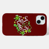 バレンタインデーに捧ぐ - 亀と私の愛 Case-Mate iPhoneケース (裏面 (横))