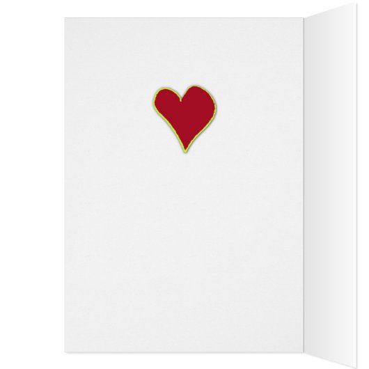 バレンタインデーに描かれる孫娘かわいいサル (内側 (左))