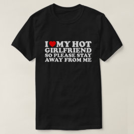 バレンタインデーに熱い彼女へ Tシャツ