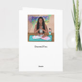 バレンタインデーに独り身？  カード (裏面)