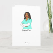 バレンタインデーに独り？  カード (裏面)