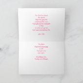 バレンタインデーに神様が祝福 シーズンカード (内部)