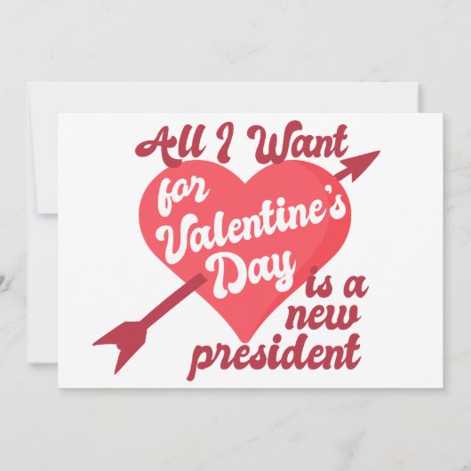 バレンタインデーに私が望むのは新しい大統領 シーズンカード (正面)