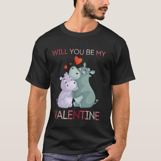 バレンタインデーに私の恋人になってくれますか 面白い独身者の罪悪感 Tシャツ (正面)