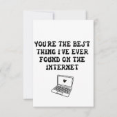 バレンタインデーに贈る、かわいい＆最高のギフト（彼・彼女へ） ノートカード (正面)