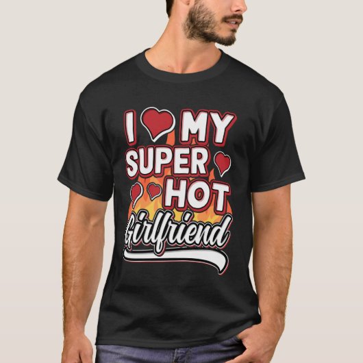 バレンタインデーに超セクシーな彼女と Funny Tシャツ (正面)