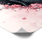 バレンタインデーに黒猫のポスター – Heartful Clas ポスター (角)