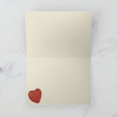 バレンタインデーのあなたへ カード (内部)