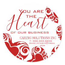 バレンタインデーのお客様への感謝