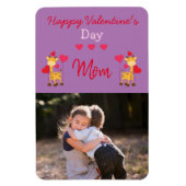 バレンタインデーのお母さんへのプレゼント マグネット (縦)