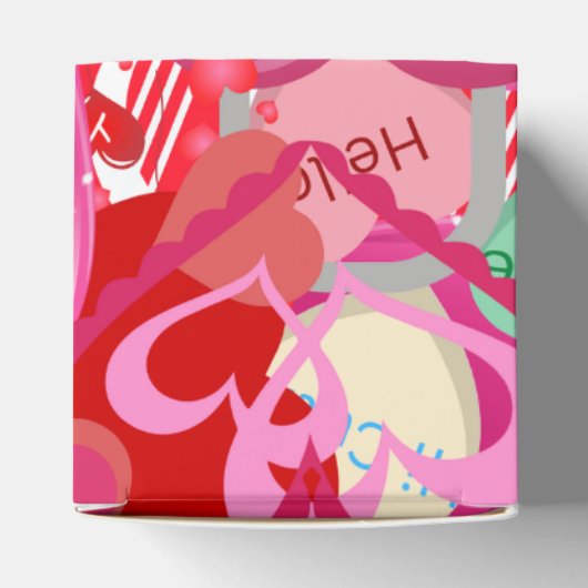 バレンタインデーのお願い フェイバーボックス (上部)