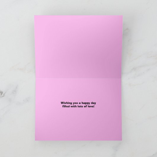 バレンタインデーのご挨拶　かわいいネコちゃんたちから シーズンカード (内部)