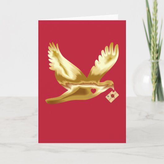 バレンタインデーのご挨拶  カード (正面)