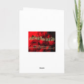 バレンタインデーのすばらしい母に シーズンカード (裏面)