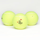 バレンタインデーのためのテニスは裁判所で良い テニスボール (マルチ)