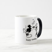 バレンタインデーのための美しいコーヒーマグ モーフィングマグカップ (正面右)